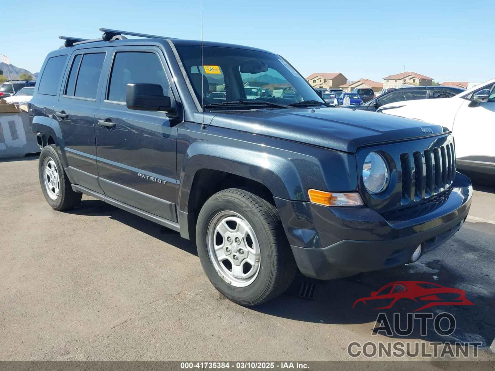 JEEP PATRIOT 2016 - 1C4NJPBB8GD590672