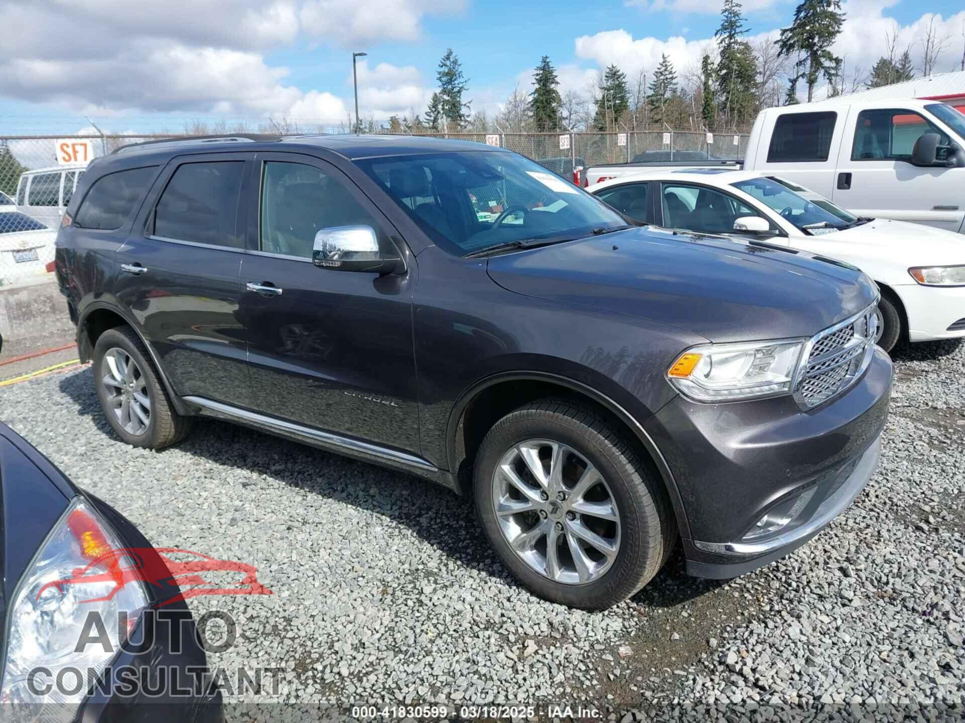 DODGE DURANGO 2019 - 1C4RDJEGXKC745539