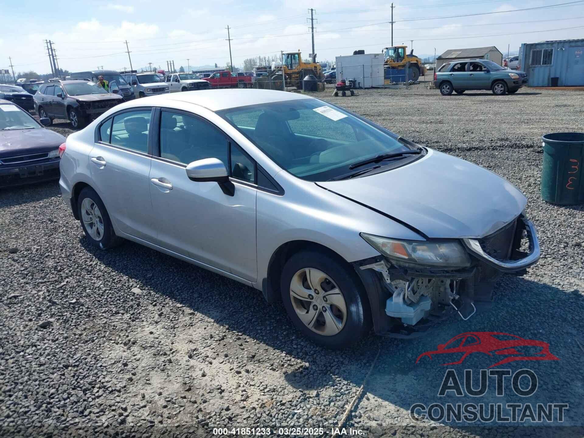 HONDA CIVIC 2014 - 19XFB2F59EE213336