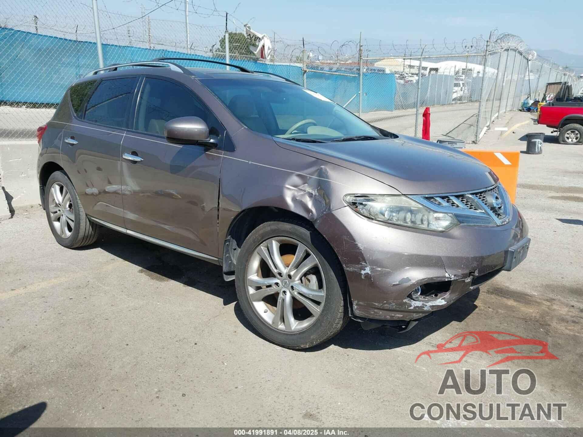 NISSAN MURANO 2011 - JN8AZ1MU5BW065637