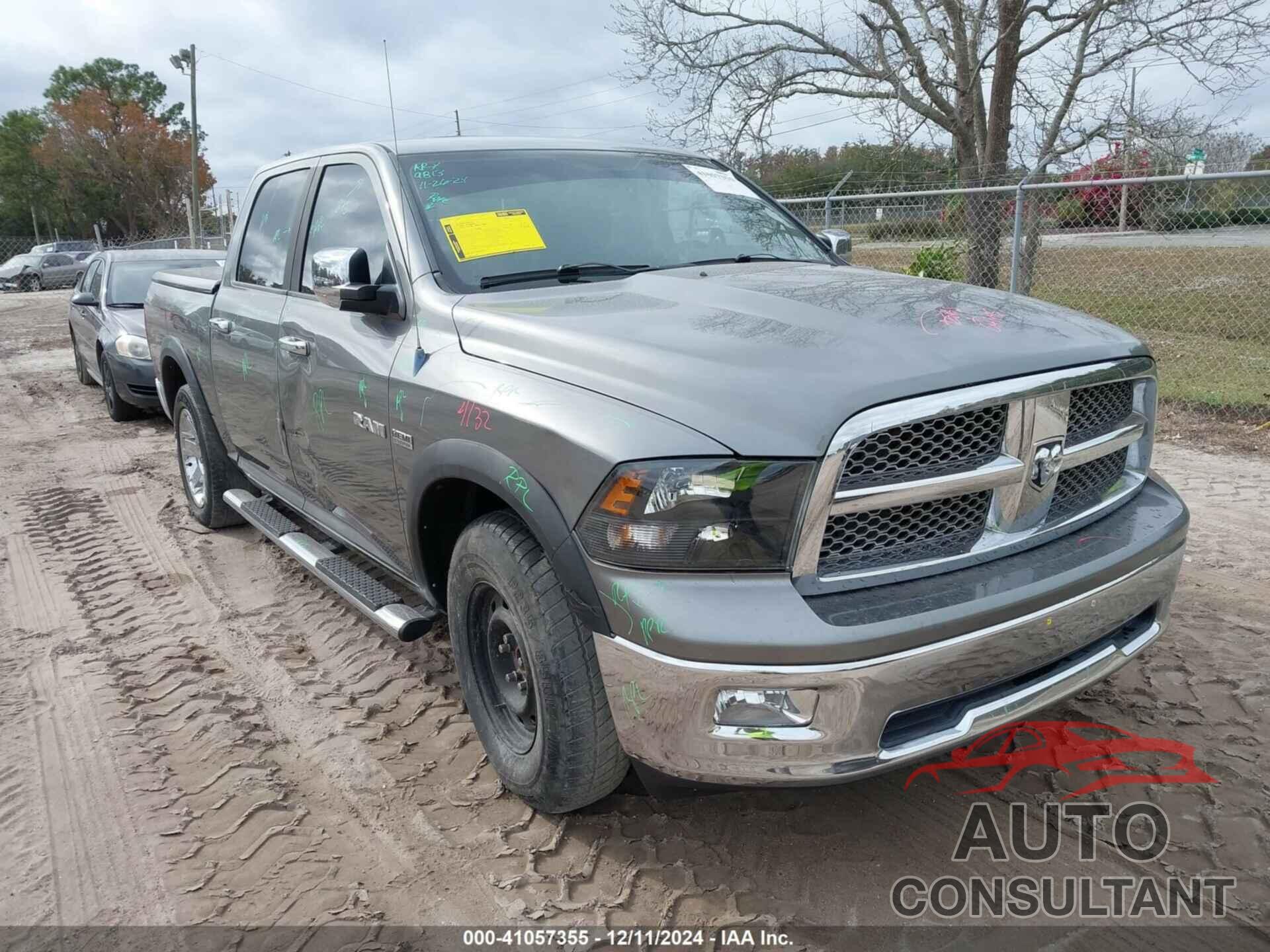 DODGE RAM 1500 2010 - 1D7RB1CT0AS249813