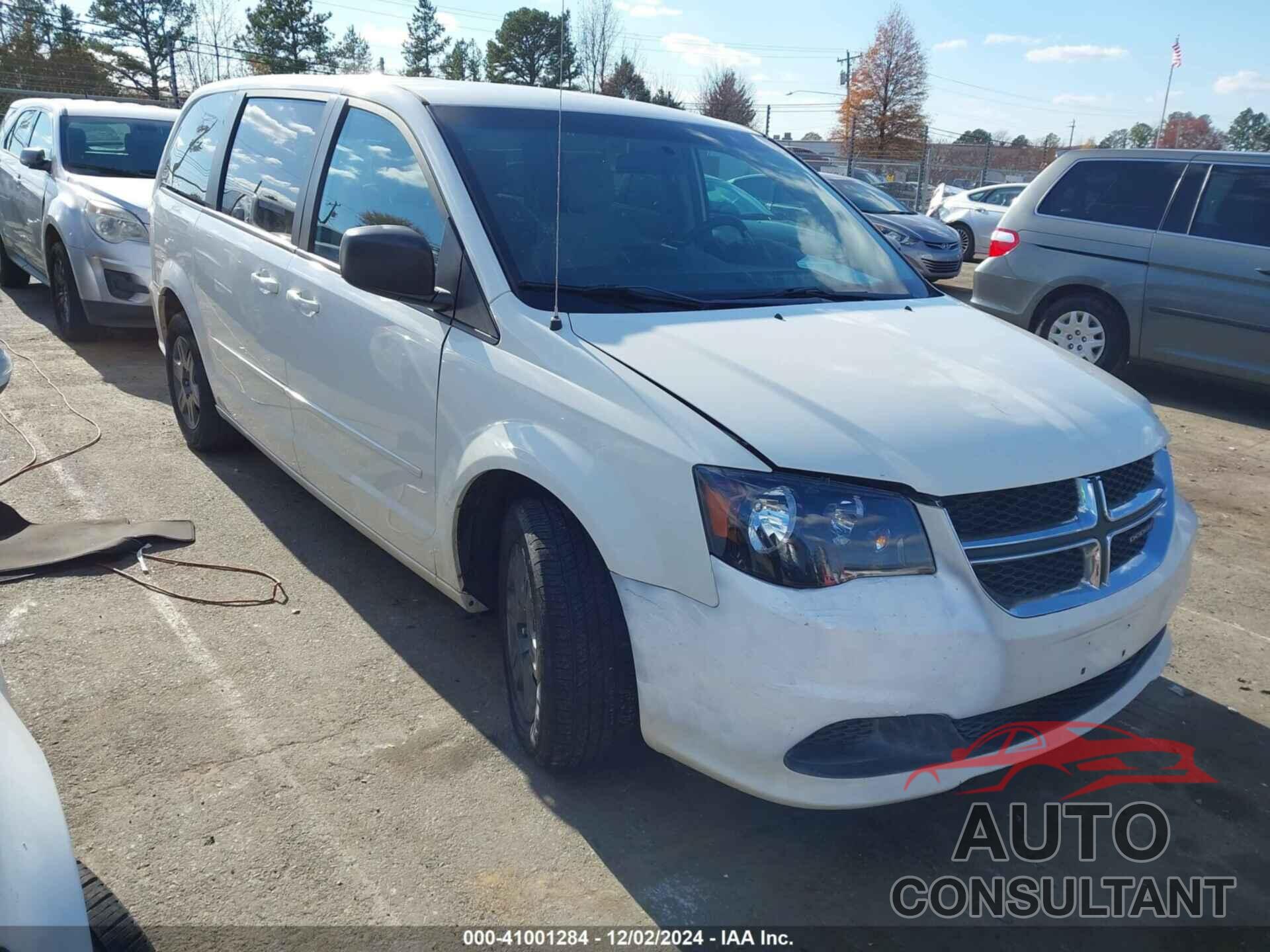 DODGE GRAND CARAVAN 2012 - 2C4RDGBG0CR322646