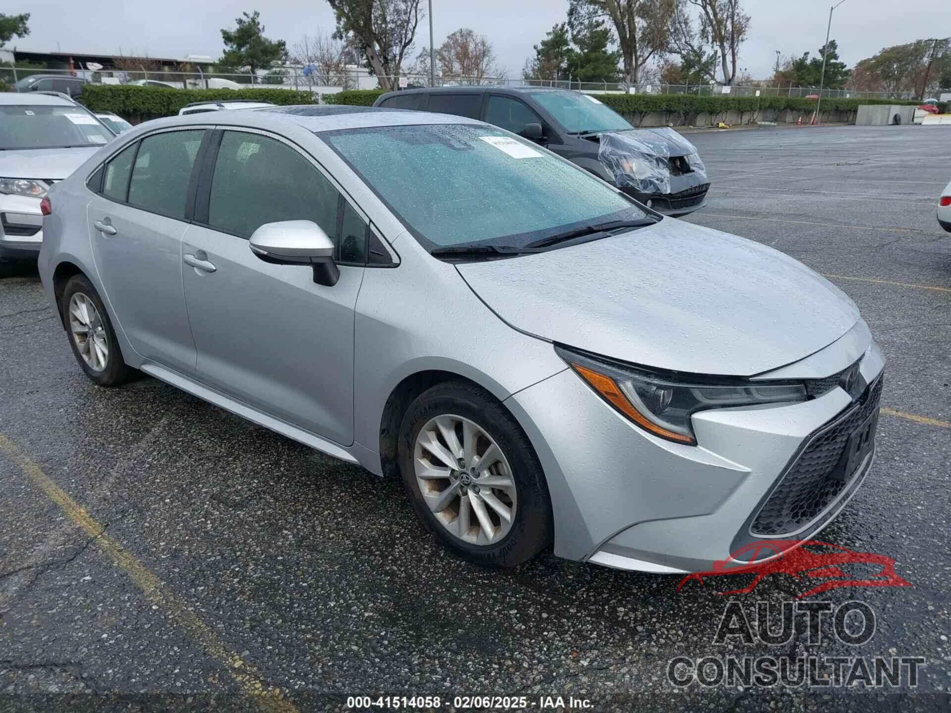 TOYOTA COROLLA 2020 - JTDFPRAEXLJ022915