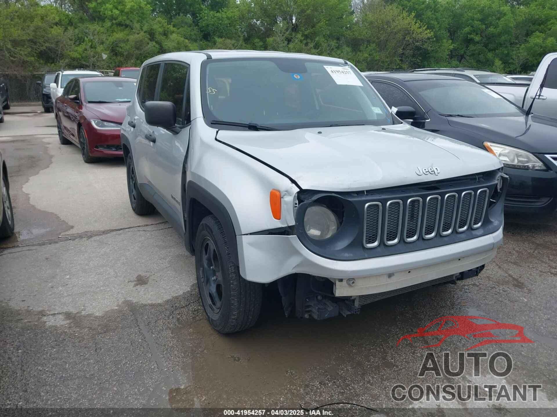 JEEP RENEGADE 2018 - ZACCJAABXJPG96474