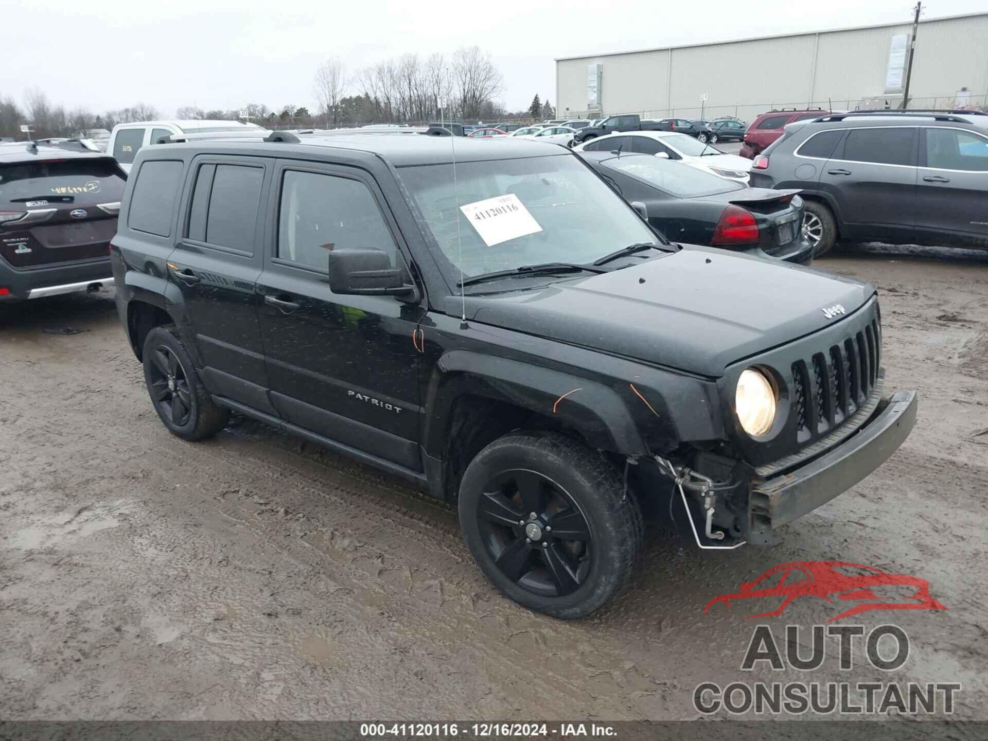 JEEP PATRIOT 2016 - 1C4NJRFB9GD567097