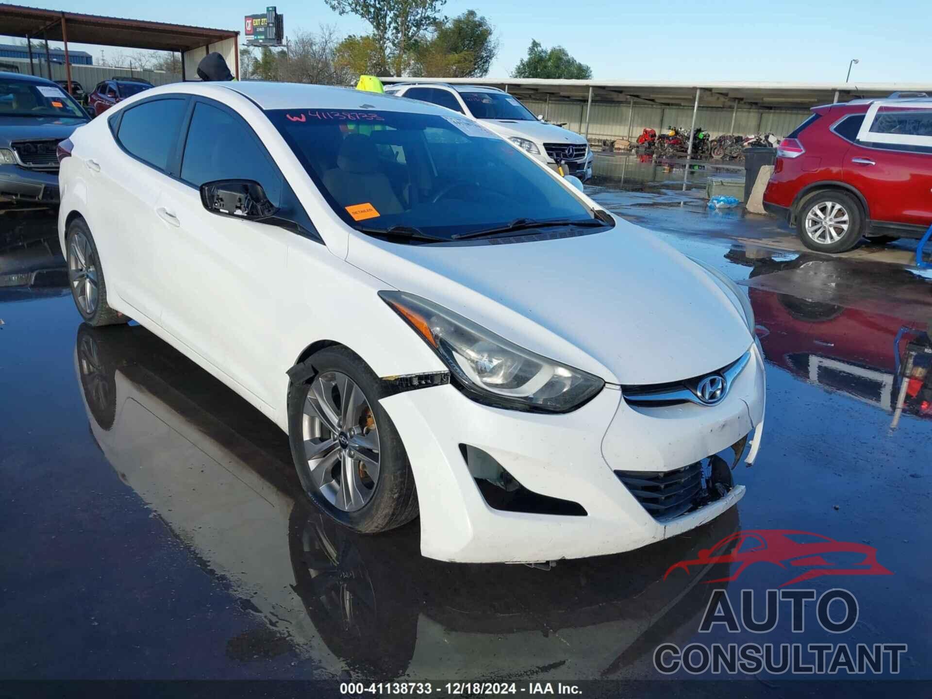 HYUNDAI ELANTRA 2014 - 5NPDH4AE8EH470900