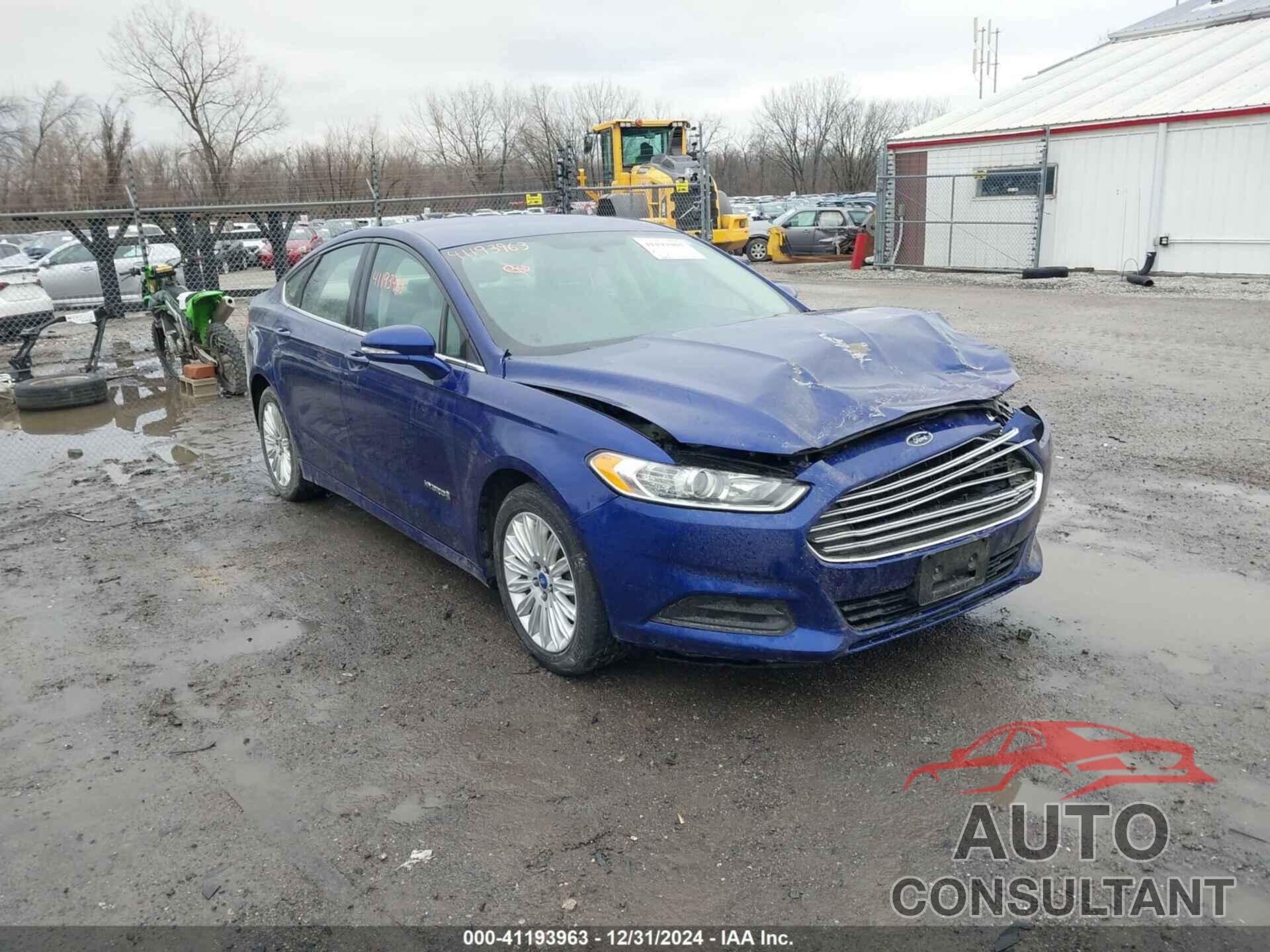 FORD FUSION HYBRID 2013 - 3FA6P0LU3DR263132