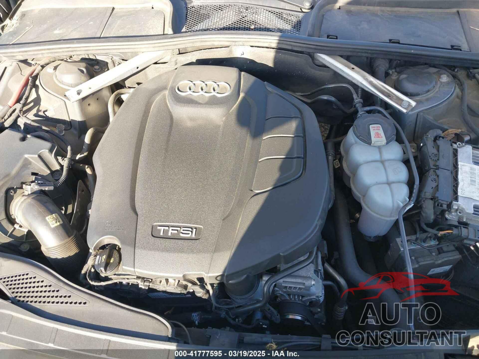 AUDI A4 2018 - WAUKMAF41JA122159
