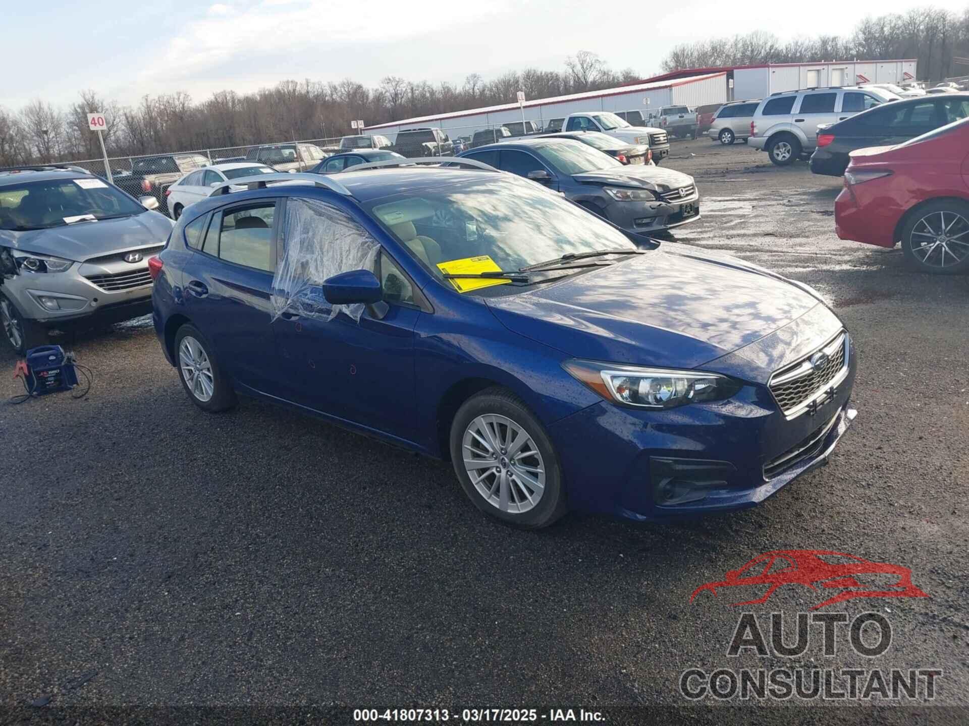 SUBARU IMPREZA 2017 - 4S3GTAB69H3746115