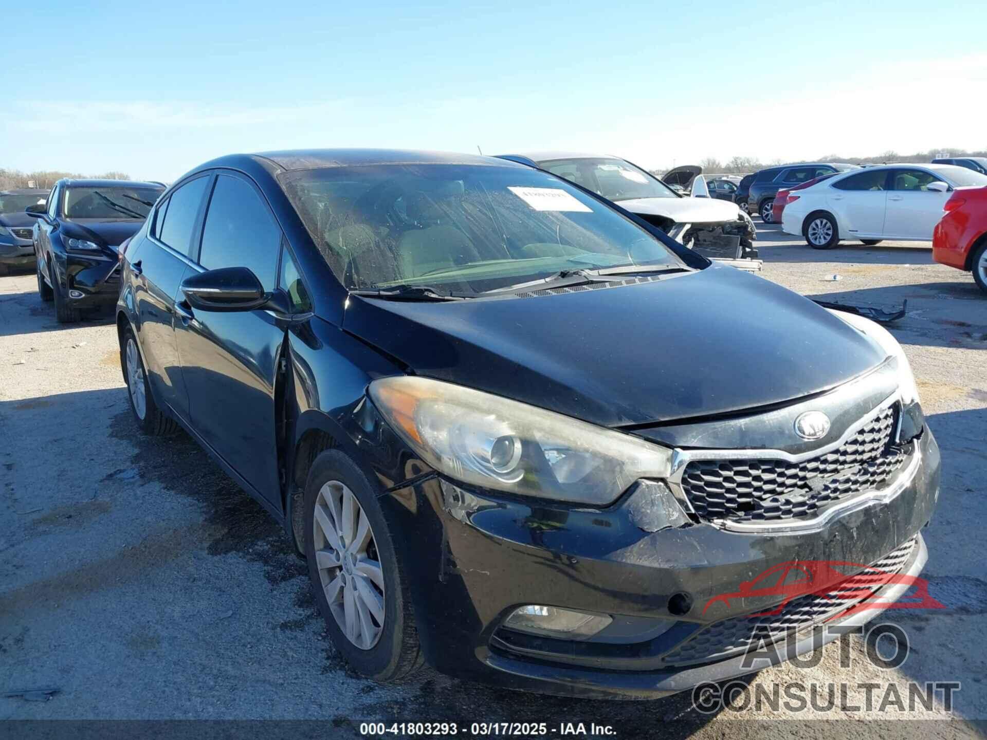 KIA FORTE 2014 - KNAFX4A86E5162224
