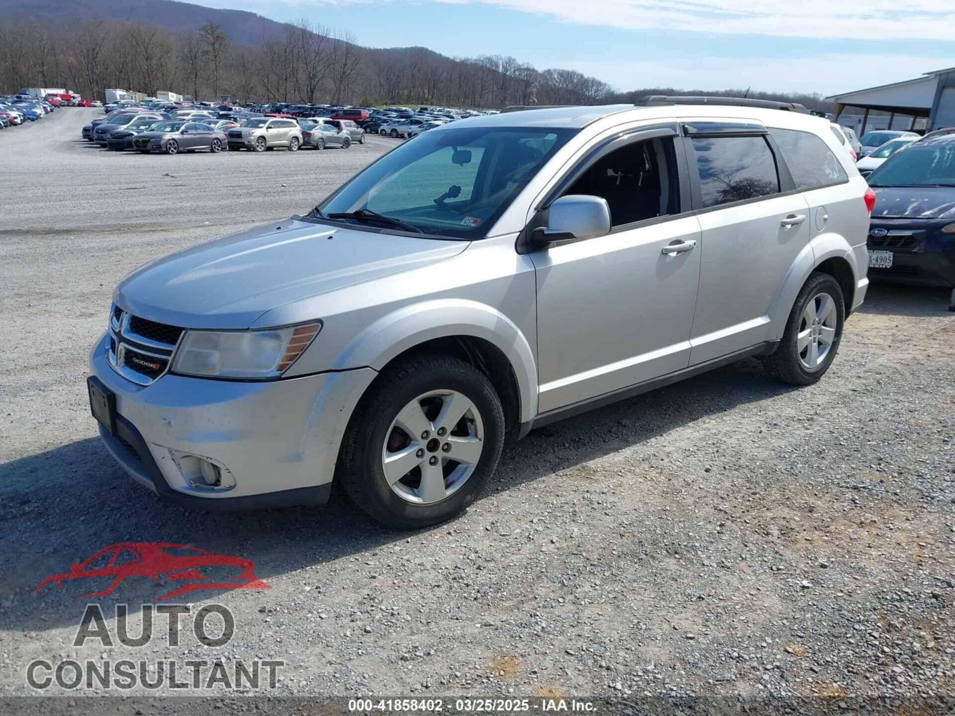 DODGE JOURNEY 2012 - 3C4PDCBG2CT297956