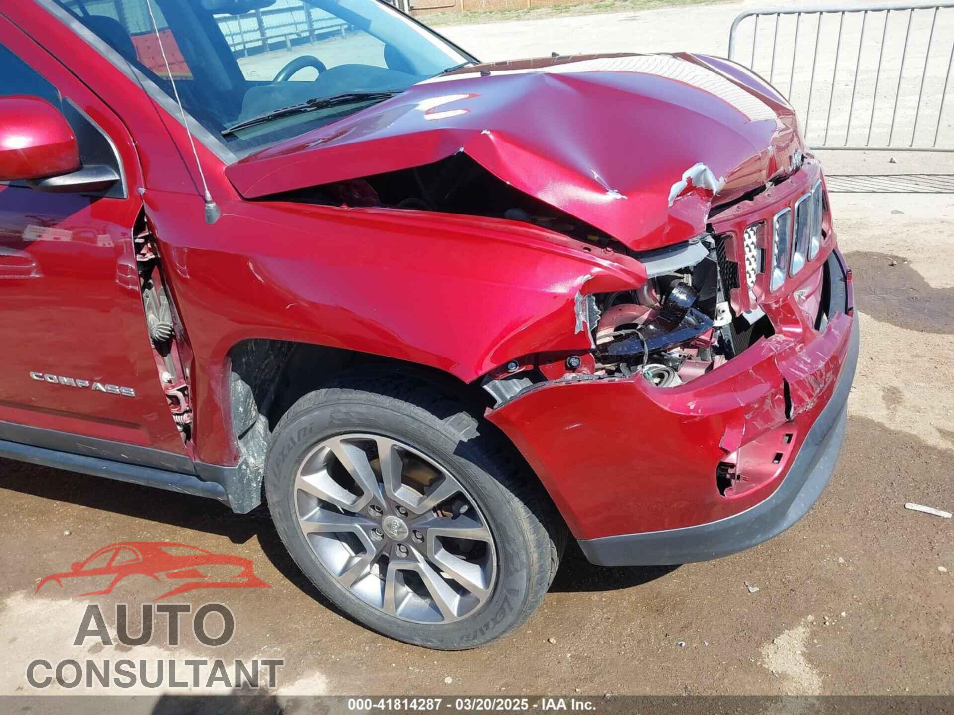 JEEP COMPASS 2017 - 1C4NJCEA0HD117958