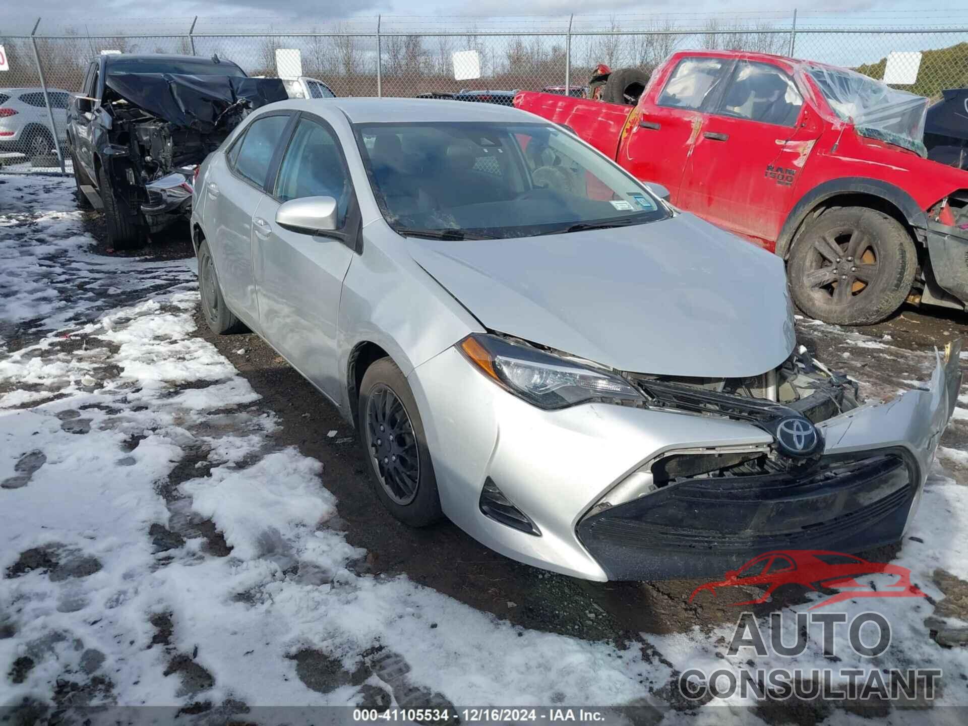 TOYOTA COROLLA 2017 - 5YFBURHE8HP626673