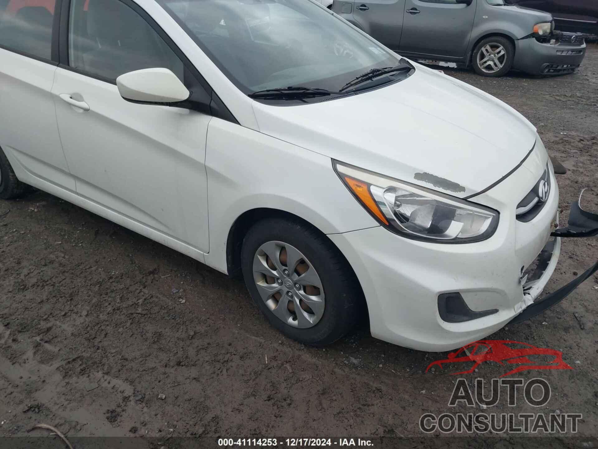 HYUNDAI ACCENT 2016 - KMHCT5AE7GU245839