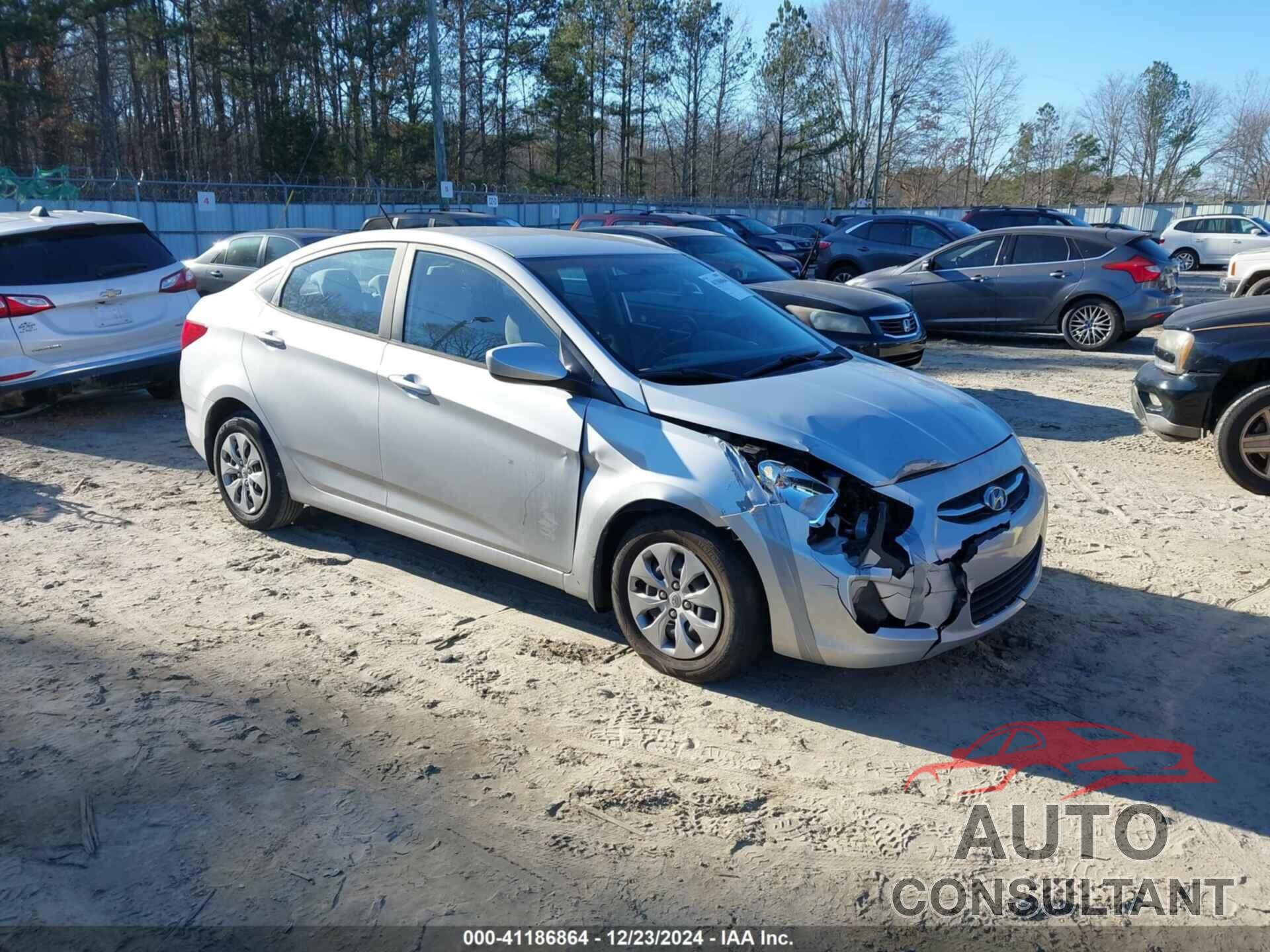 HYUNDAI ACCENT 2015 - KMHCT4AEXFU934976