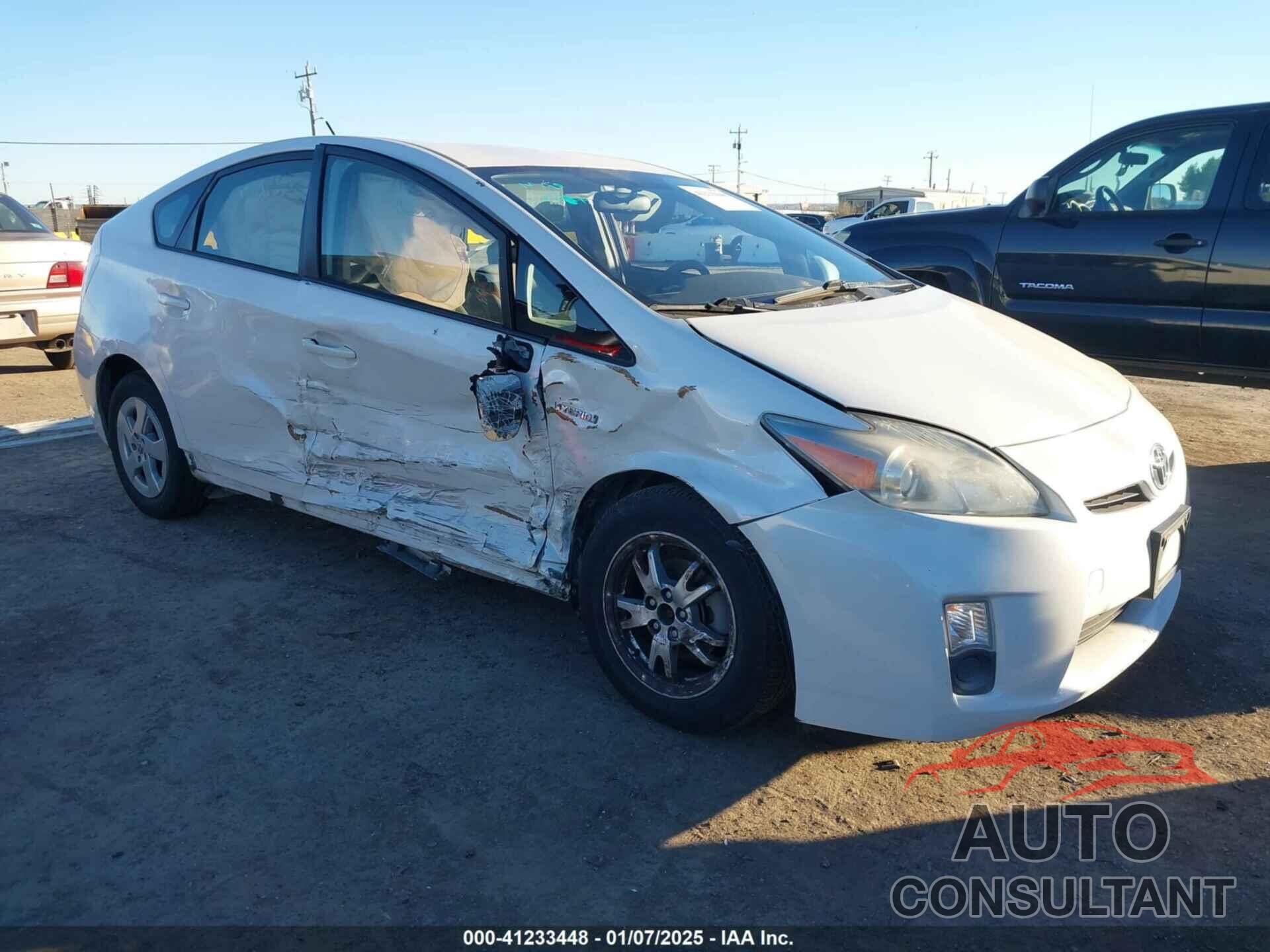 TOYOTA PRIUS 2011 - JTDKN3DU4B0255200