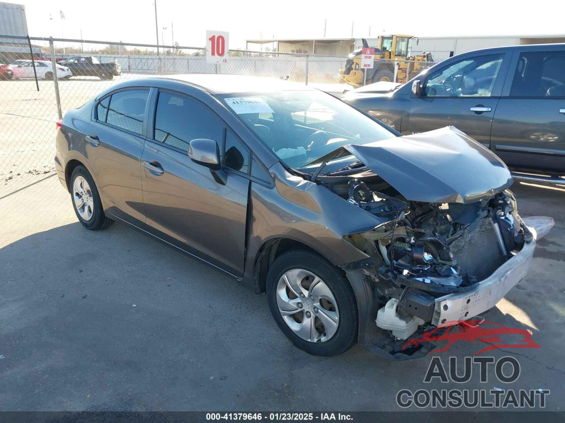 HONDA CIVIC 2013 - 2HGFB2F57DH595032