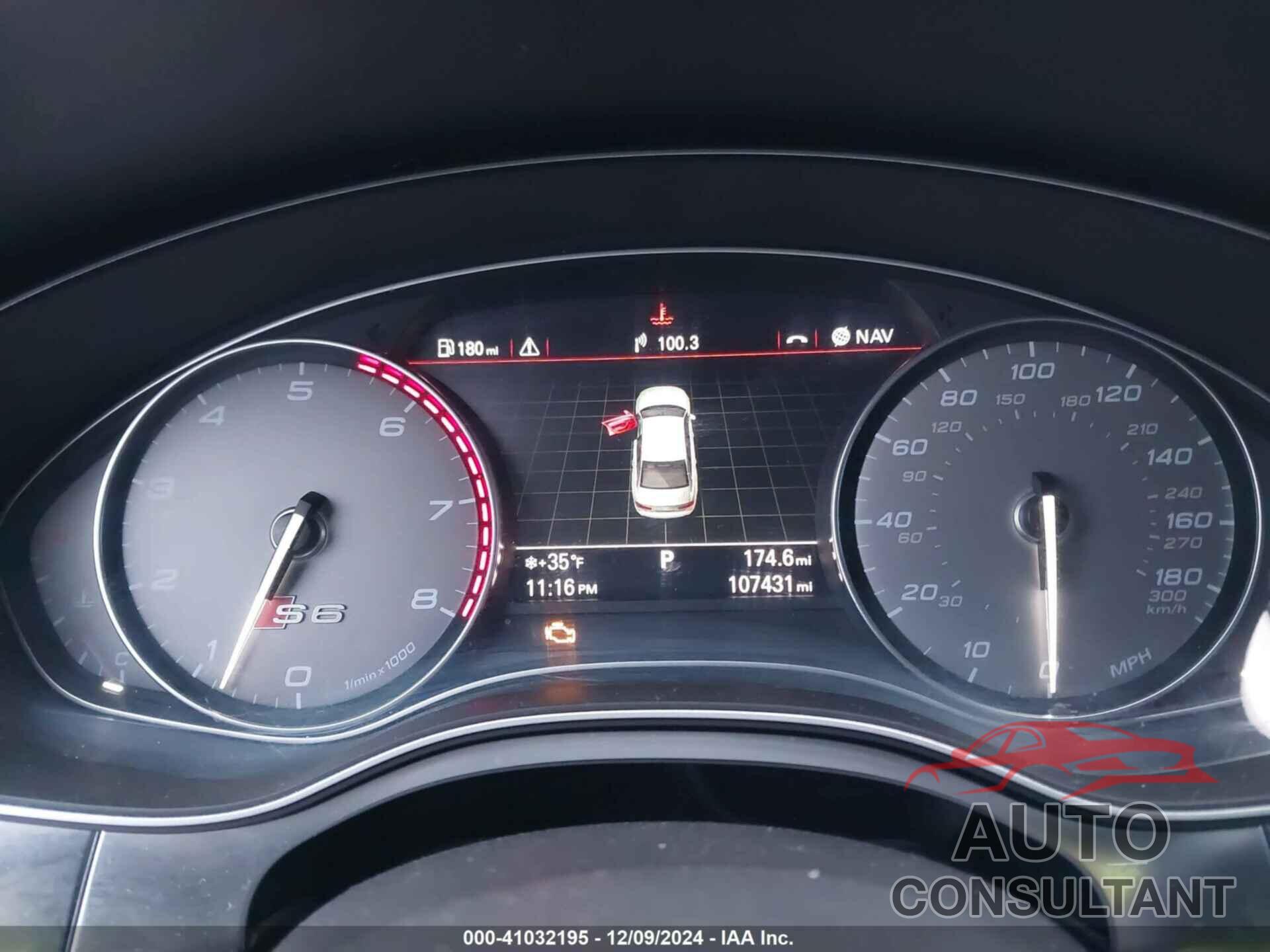AUDI S6 2013 - WAUF2AFC7DN040741