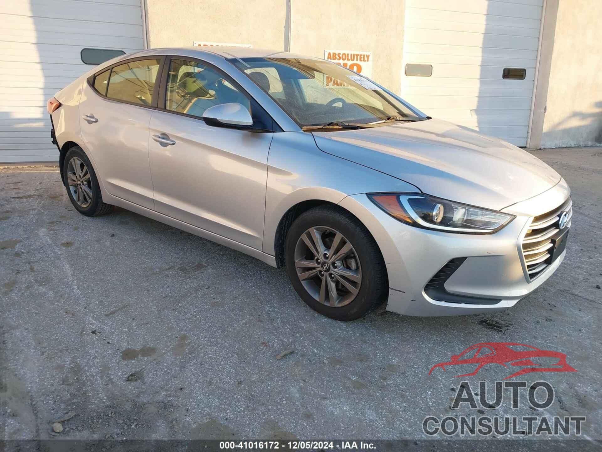 HYUNDAI ELANTRA 2018 - 5NPD84LF6JH330425