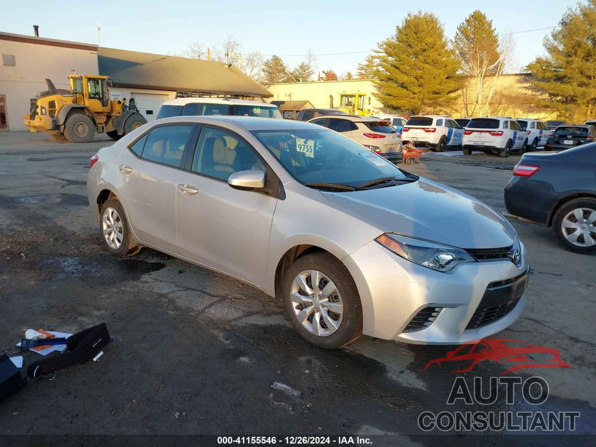 TOYOTA COROLLA 2016 - 5YFBURHE3GP497286