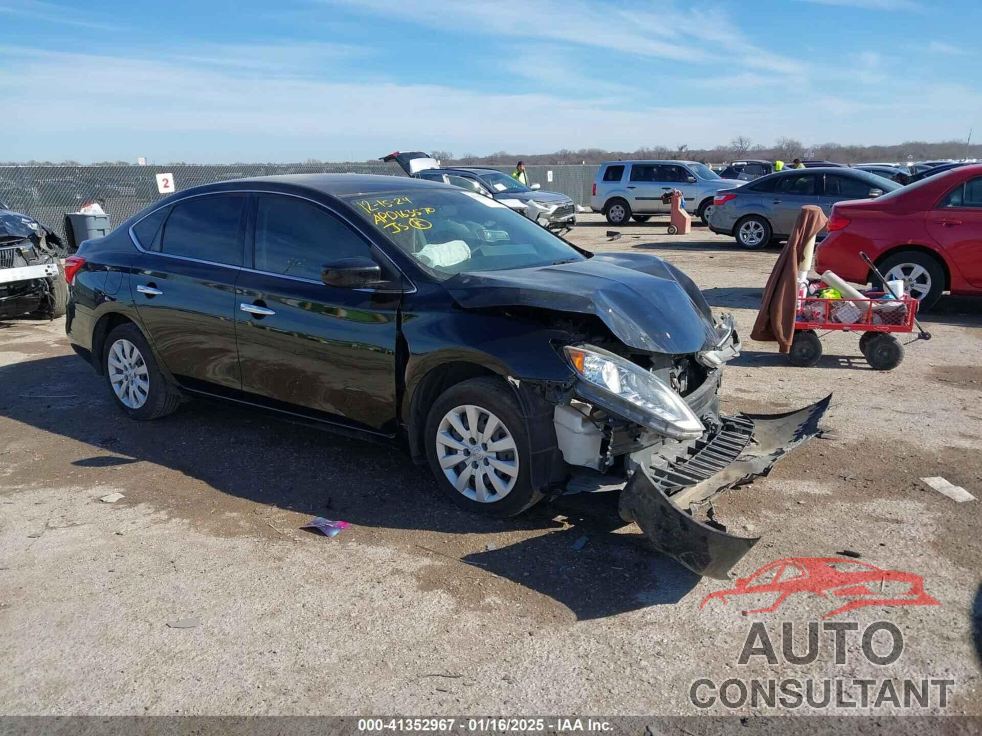 NISSAN SENTRA 2019 - 3N1AB7AP8KY438828