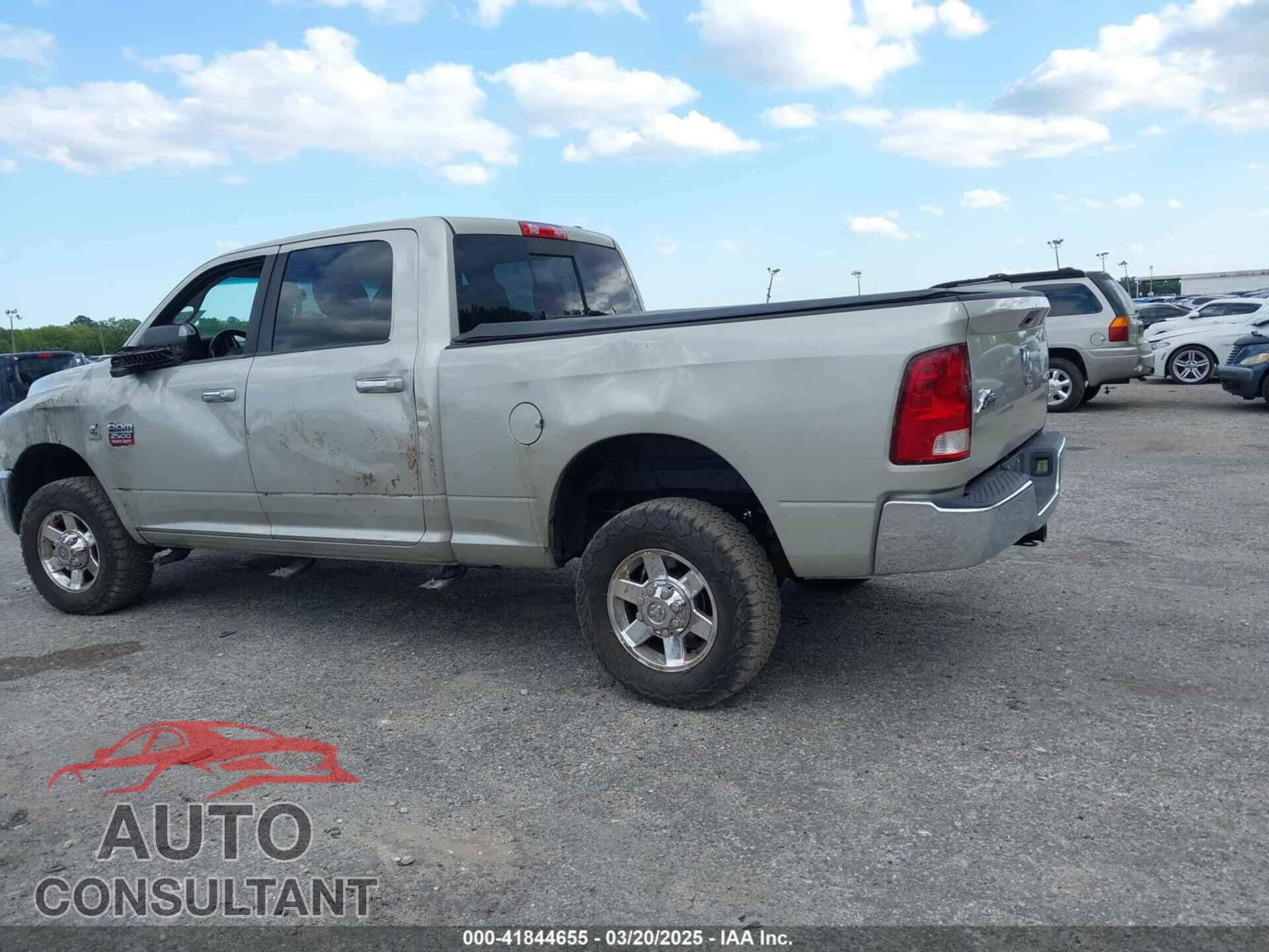 DODGE RAM 2500 2010 - 3D7UT2CL2AG117883