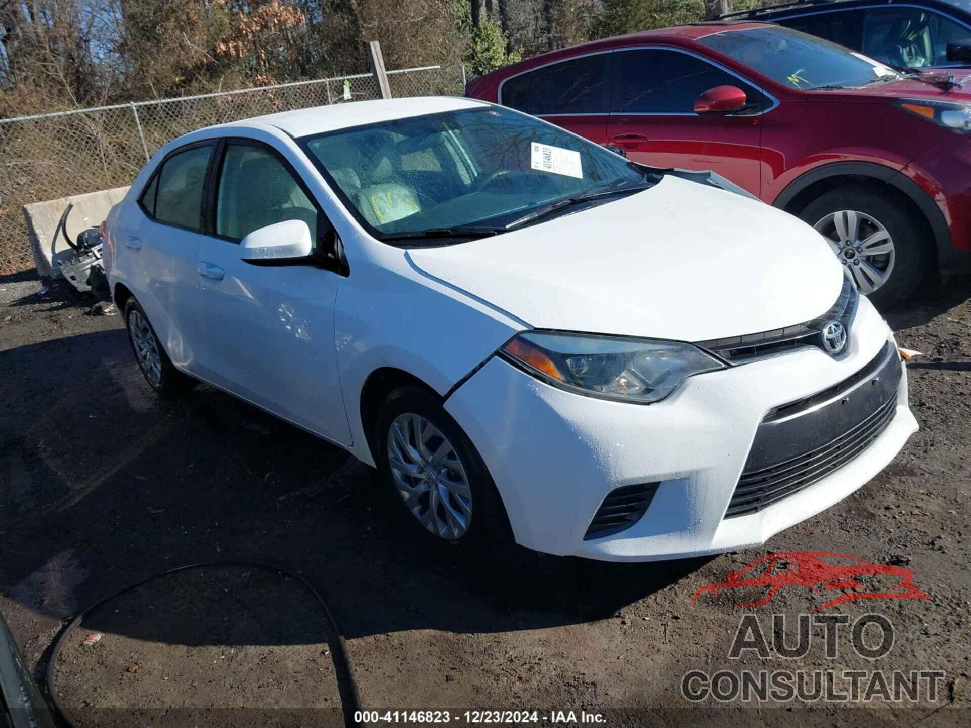TOYOTA COROLLA 2016 - 2T1BURHE4GC638303