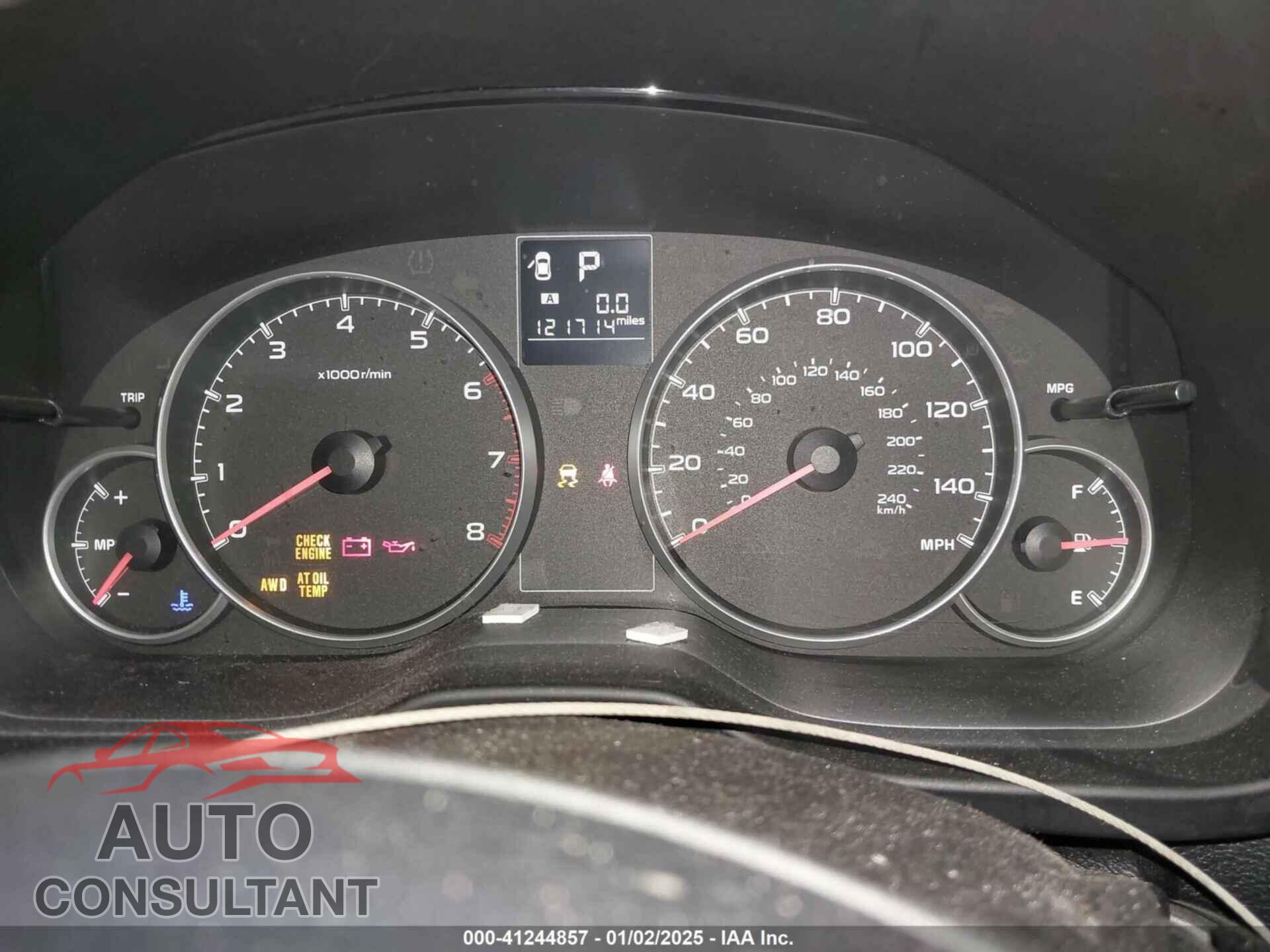 SUBARU LEGACY 2013 - 4S3BMBB62D3003495