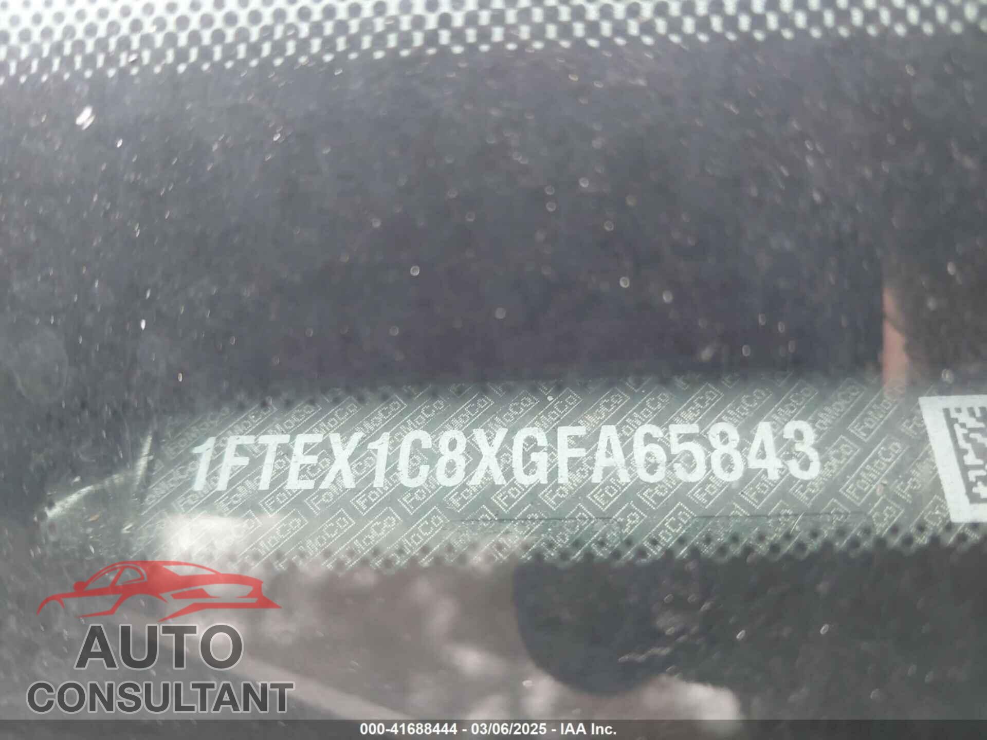FORD F-150 2016 - 1FTEX1C8XGFA65843