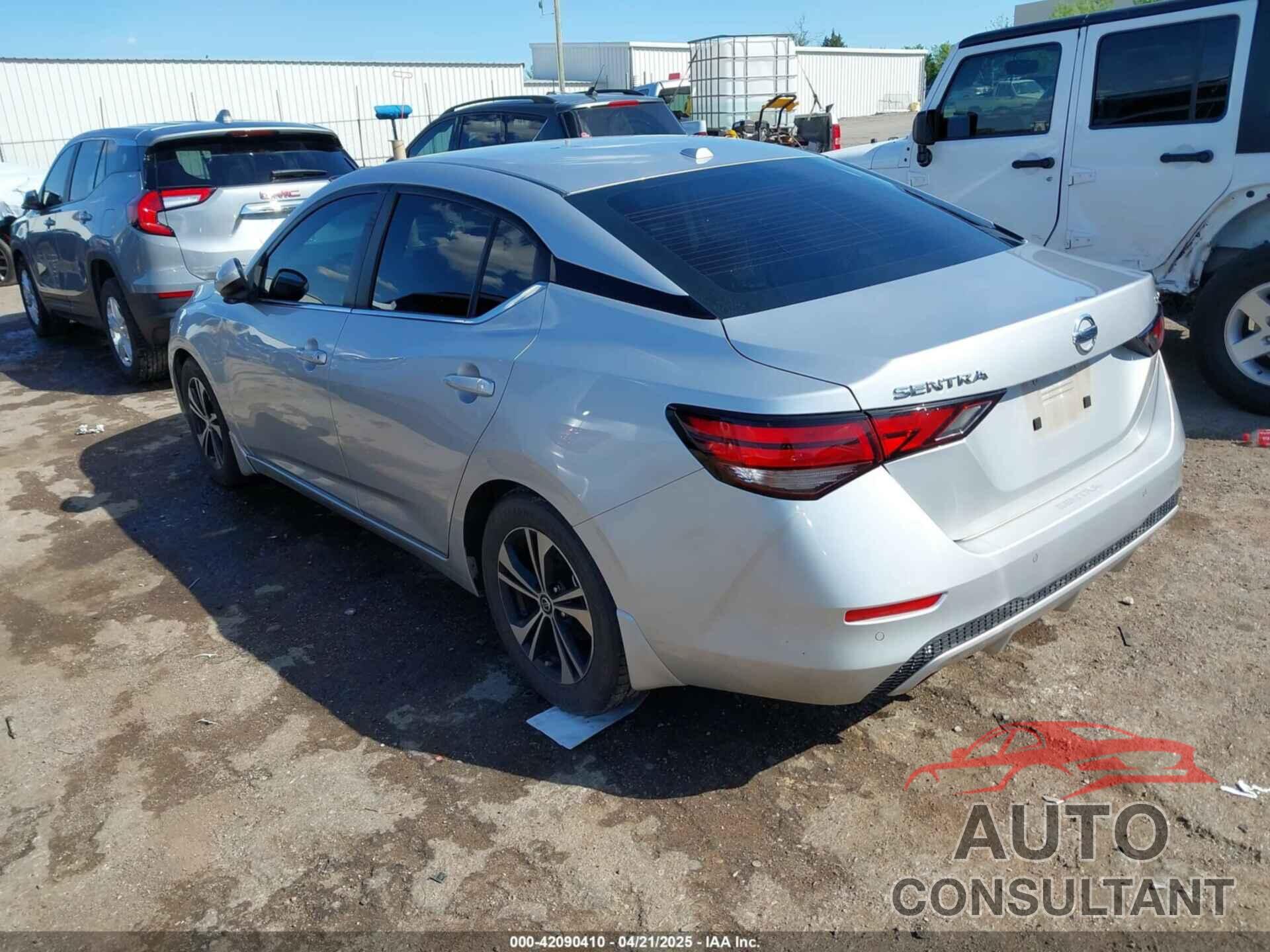 NISSAN SENTRA 2022 - 3N1AB8CV8NY237467