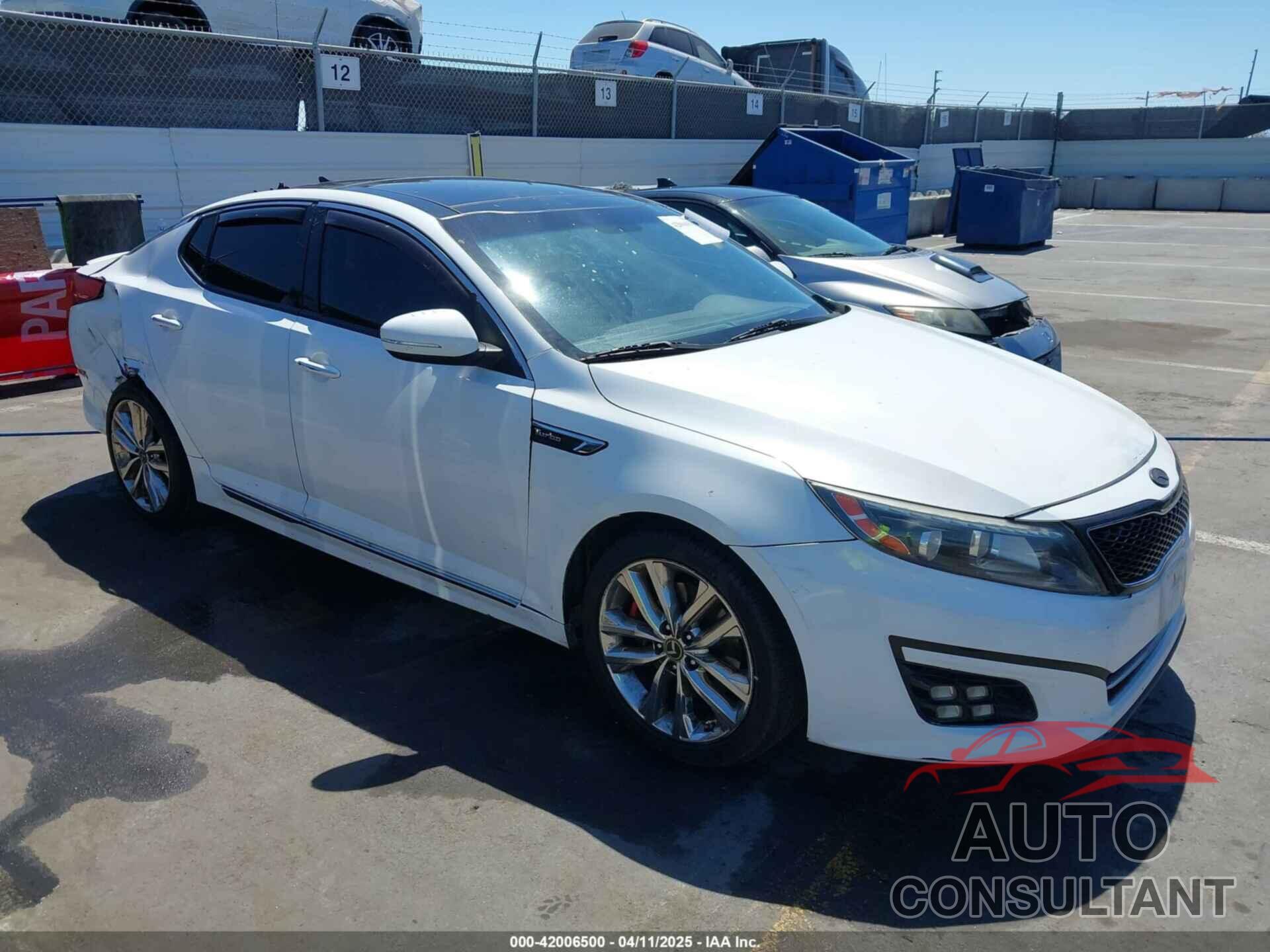 KIA OPTIMA 2015 - 5XXGR4A63FG470724