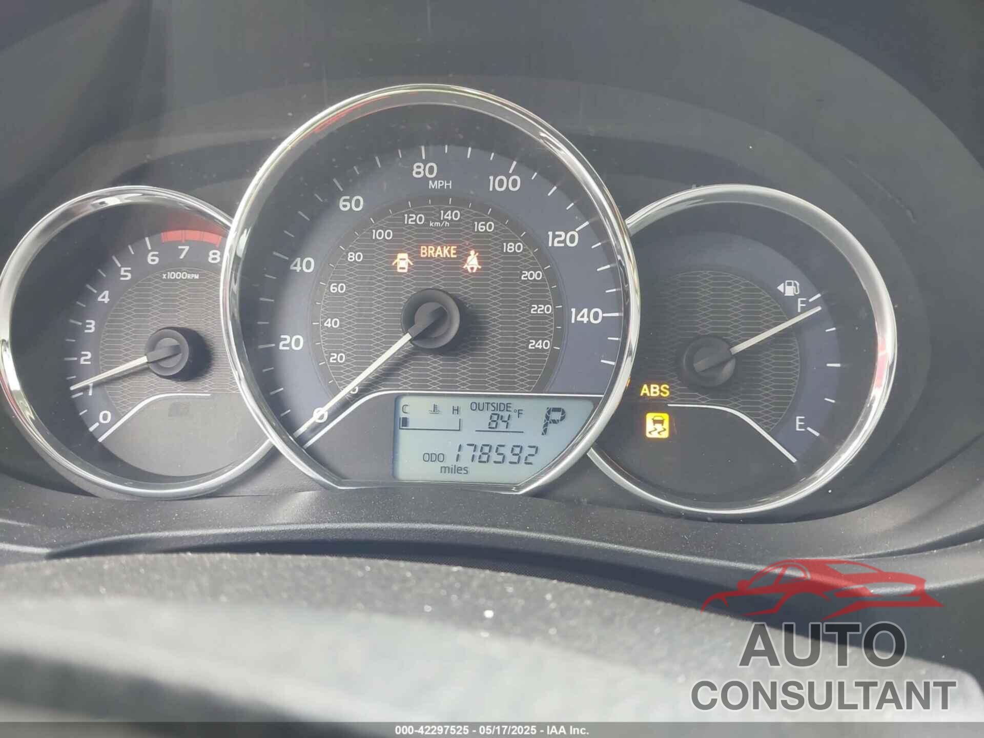 TOYOTA COROLLA 2016 - 5YFBURHE9GP380117
