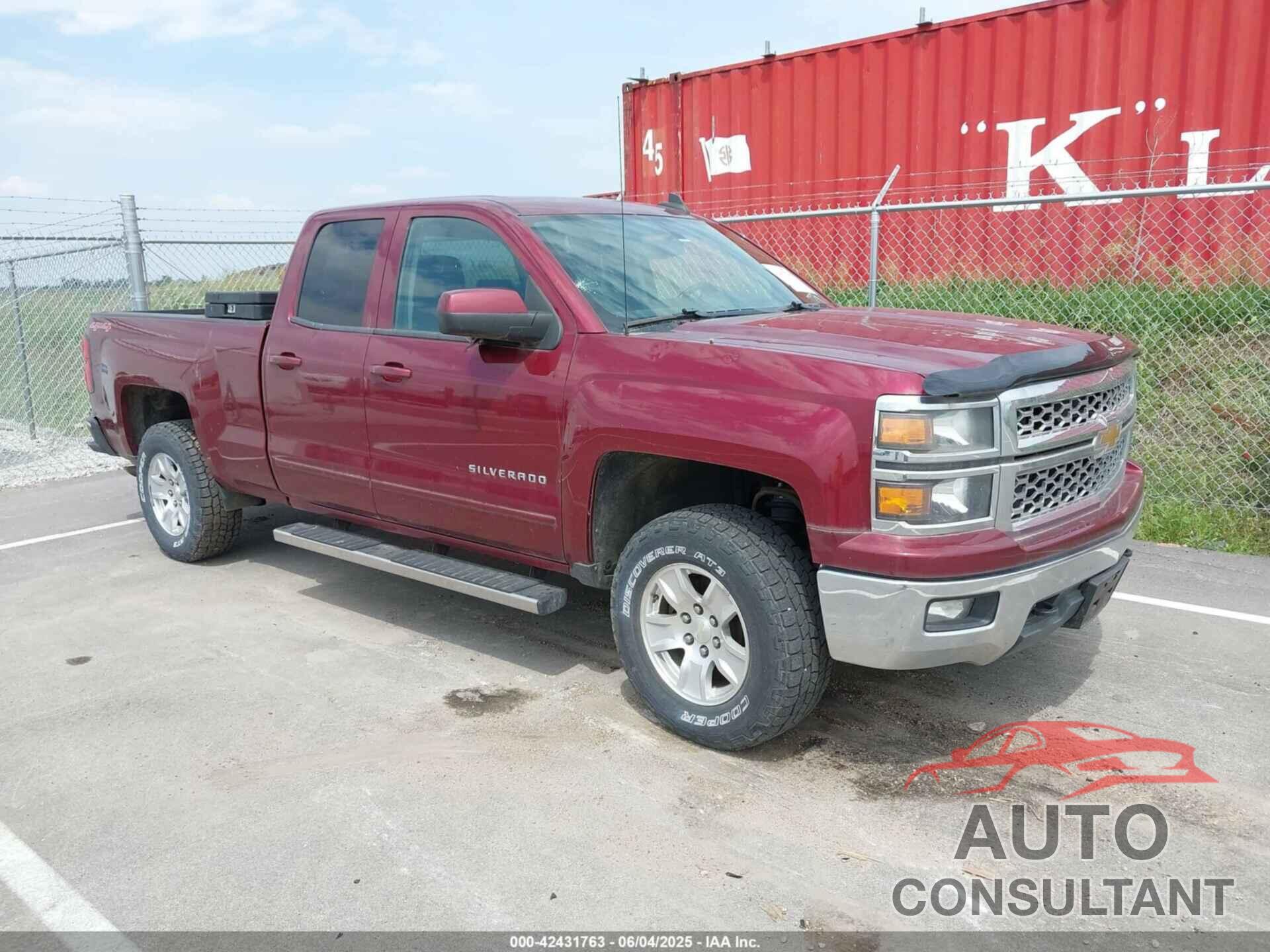 CHEVROLET SILVERADO 1500 2015 - 1GCVKREC7FZ178273