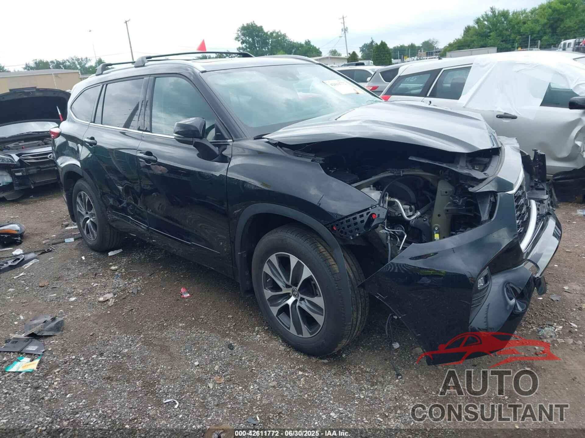 TOYOTA HIGHLANDER 2022 - 5TDGZRBH4NS596326