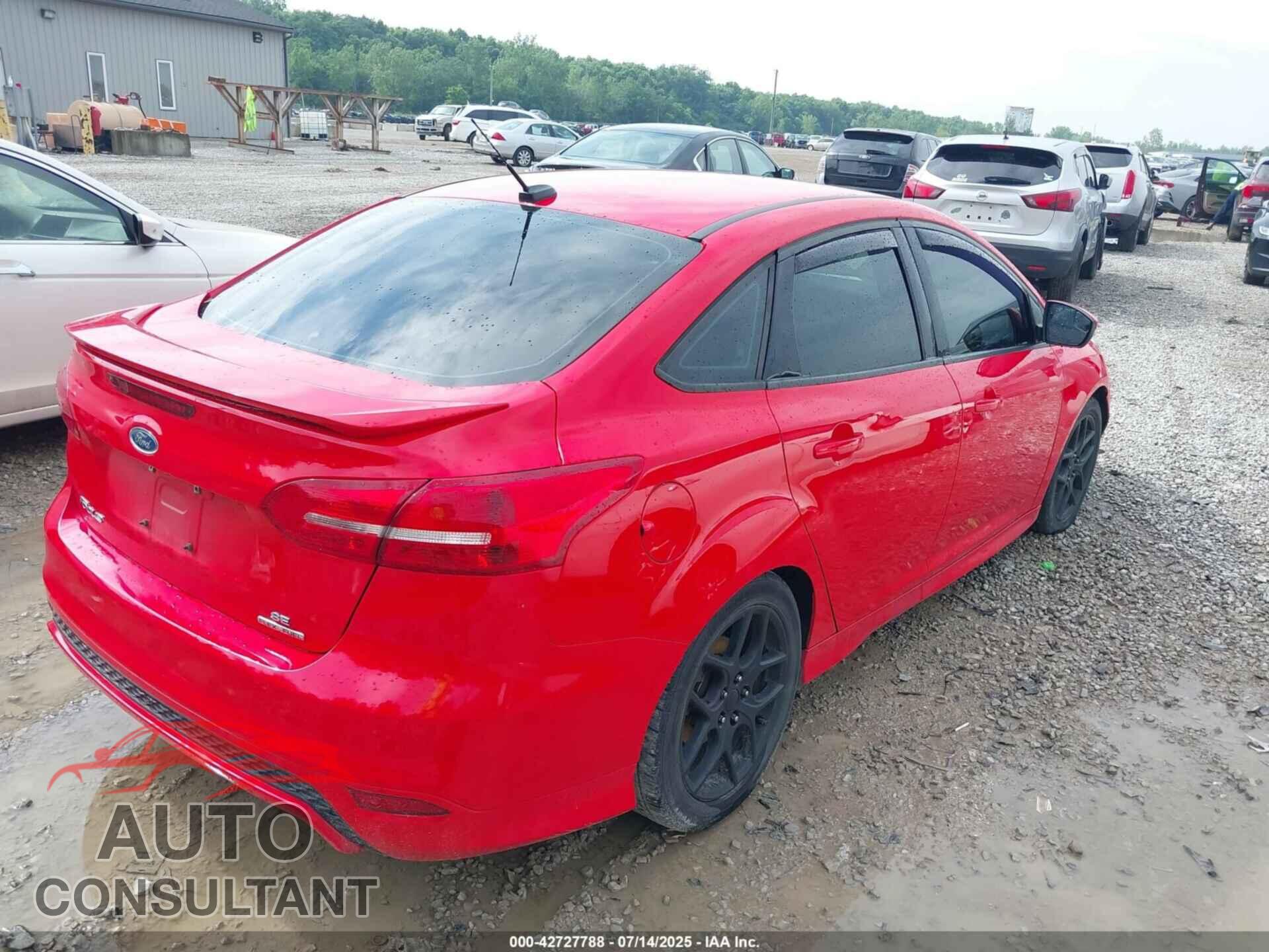 FORD FOCUS 2016 - 1FADP3F20GL251624