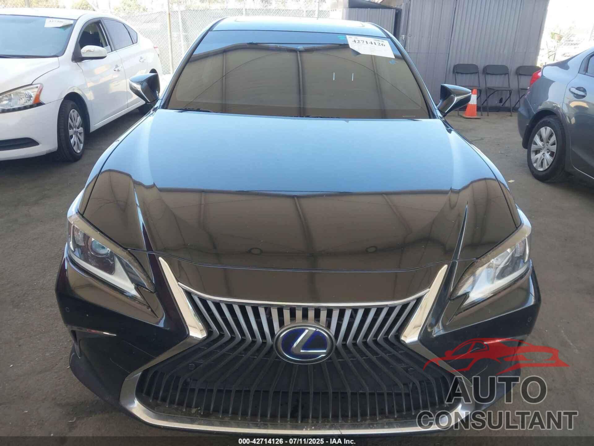 LEXUS ES 300H 2019 - JTHB21B13K2043784