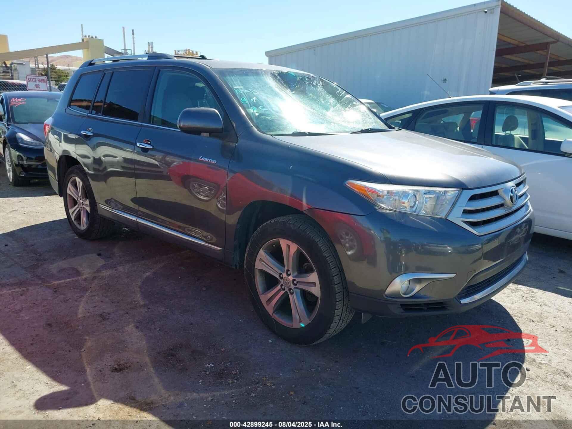 TOYOTA HIGHLANDER 2011 - 5TDDK3EH9BS046177