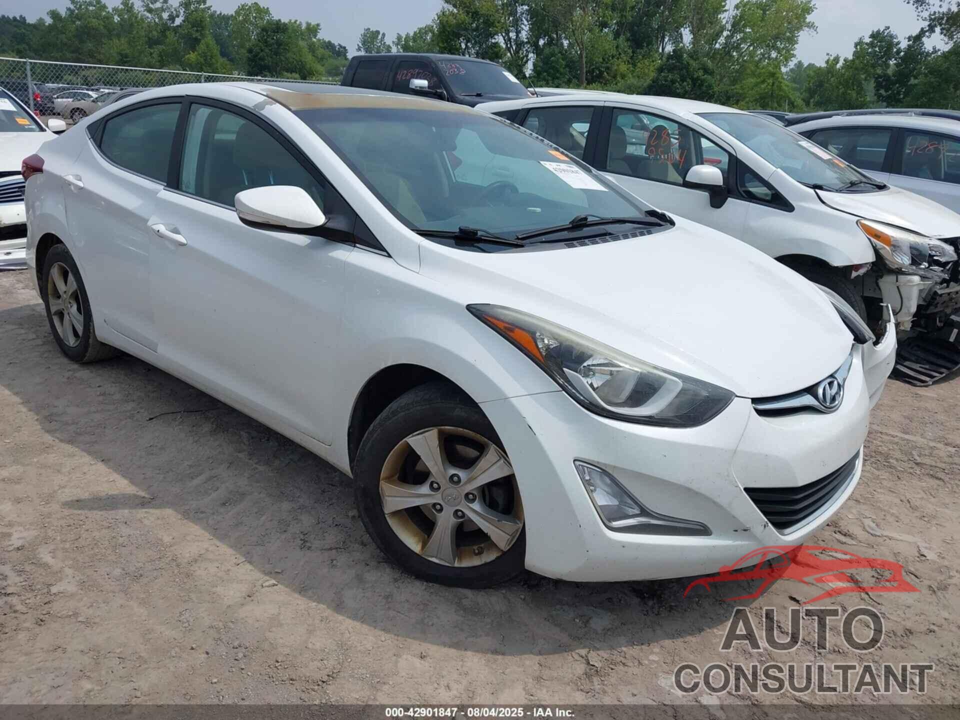 HYUNDAI ELANTRA 2016 - 5NPDH4AE6GH736188