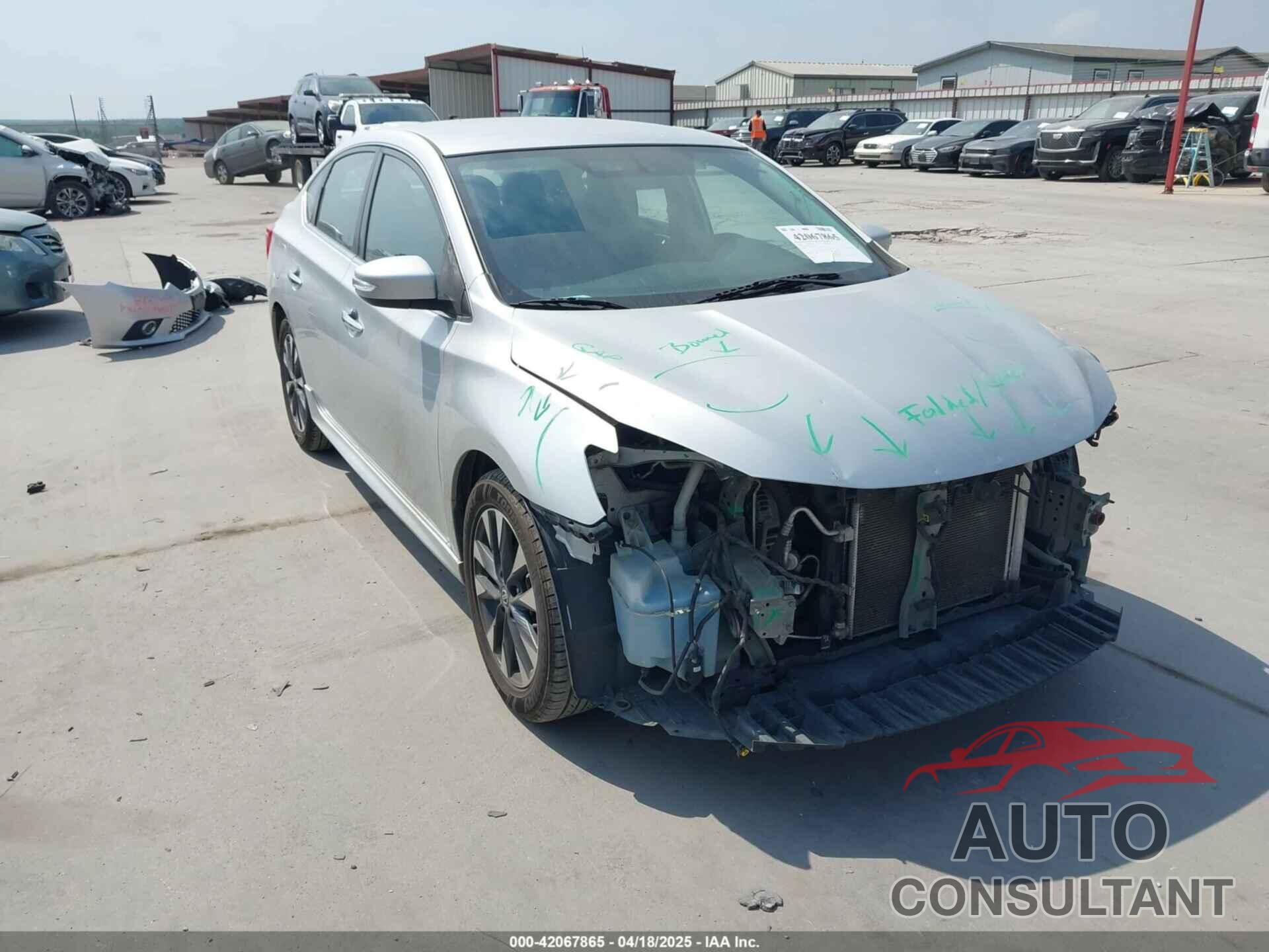 NISSAN SENTRA 2016 - 3N1AB7AP5GY339102