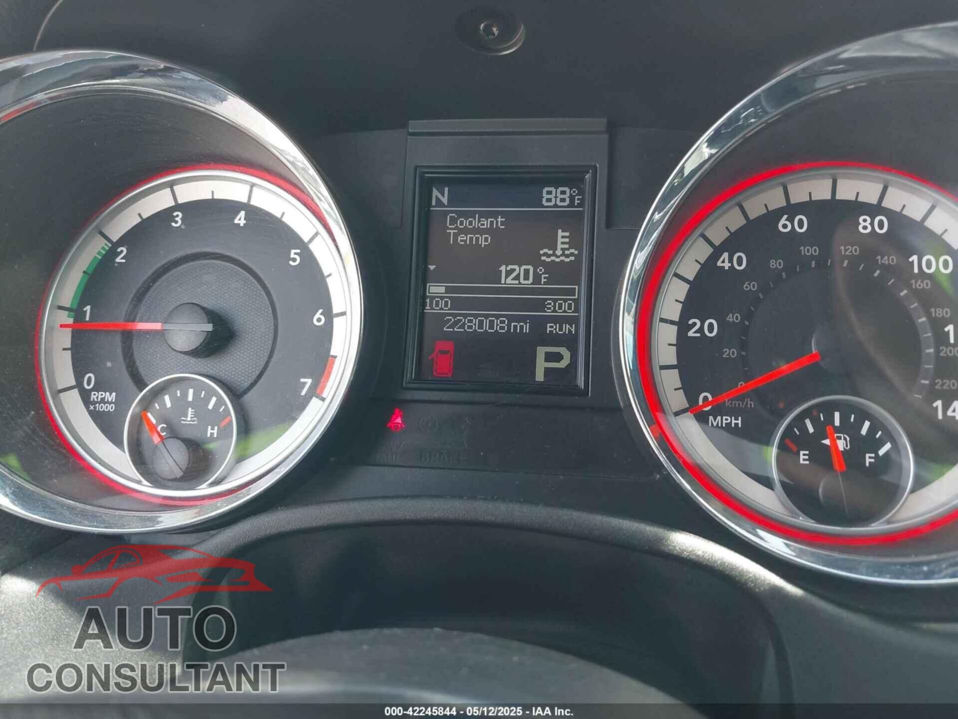 DODGE DURANGO 2013 - 1C4RDHAG0DC672411