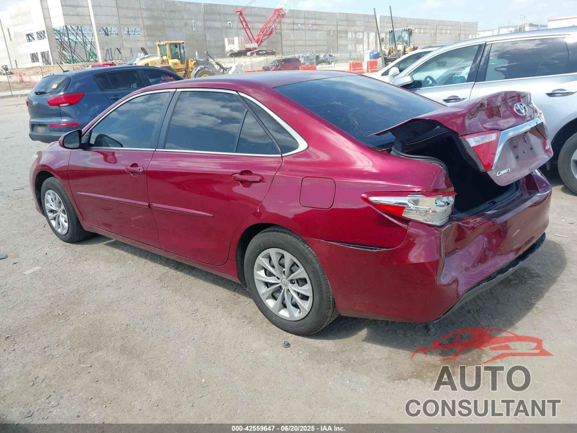 TOYOTA CAMRY 2017 - 4T1BF1FKXHU721710