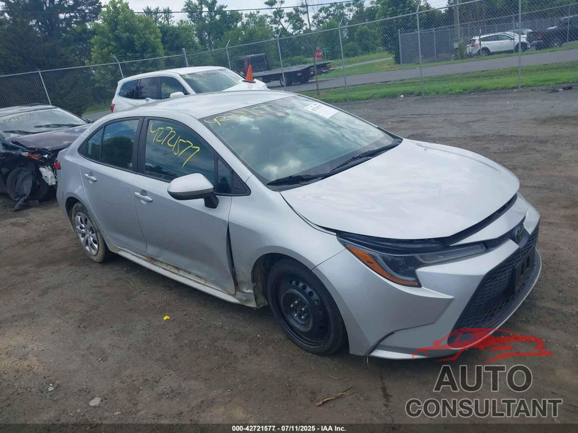 TOYOTA COROLLA 2020 - 5YFEPRAEXLP035378