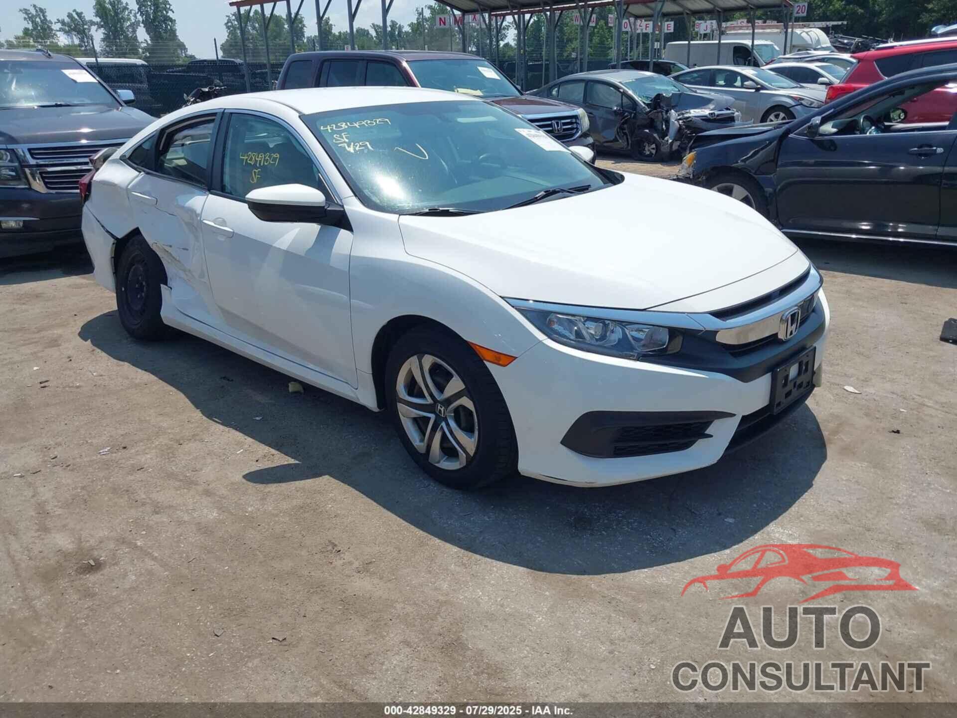 HONDA CIVIC 2018 - 2HGFC2F51JH581622
