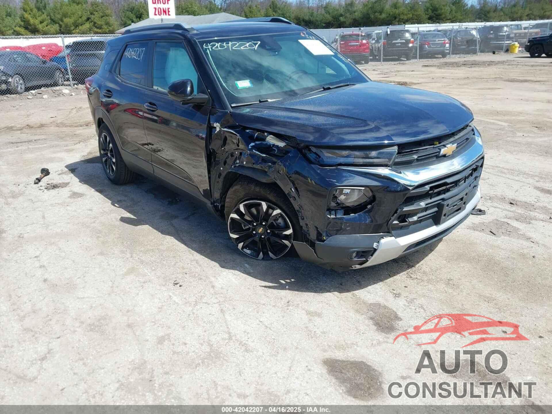 CHEVROLET TRAILBLAZER 2021 - KL79MPSL4MB139647