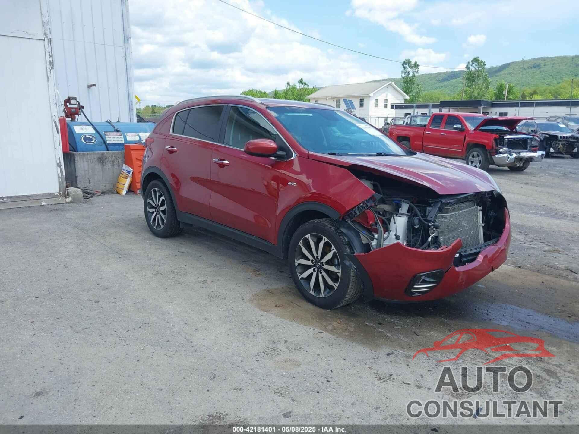 KIA SPORTAGE 2017 - KNDPNCAC7H7229403