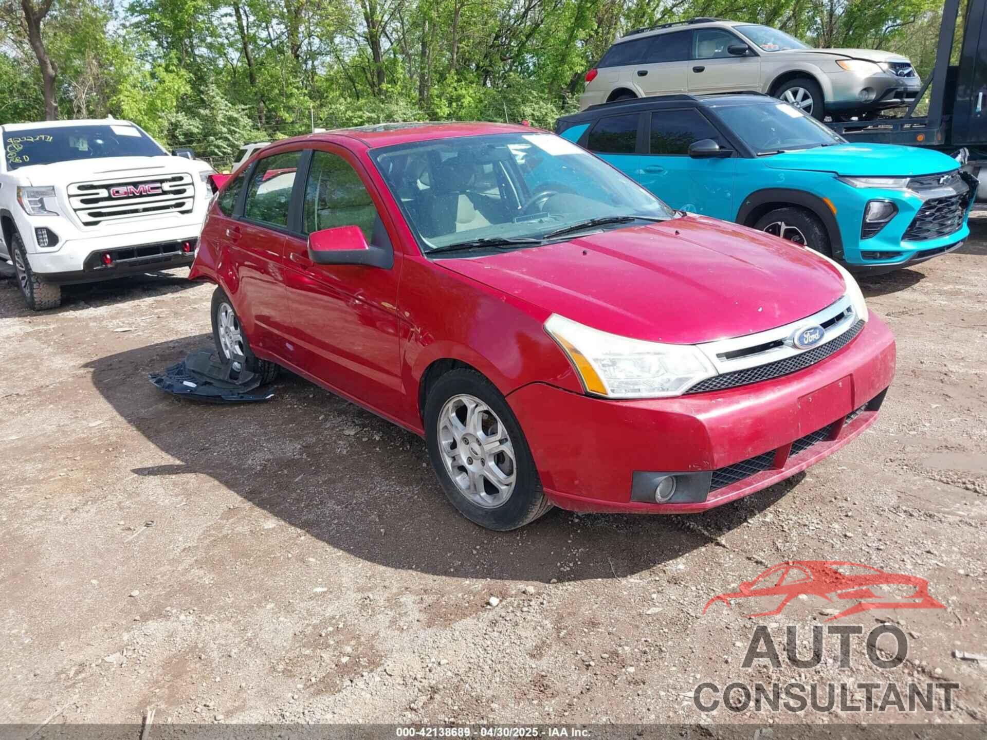 FORD FOCUS 2009 - 1FAHP36N69W172522