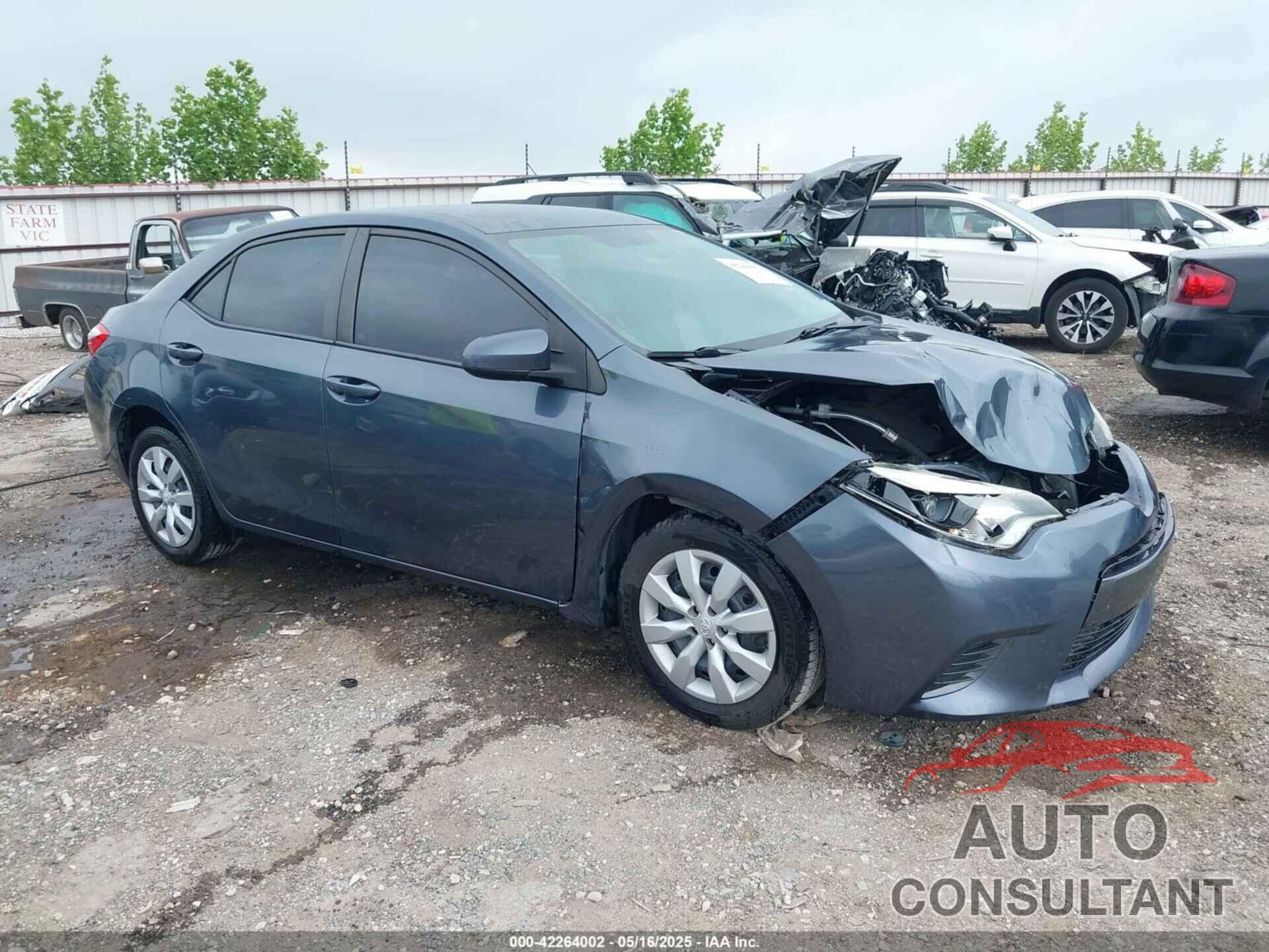 TOYOTA COROLLA 2016 - 5YFBURHE4GP481680