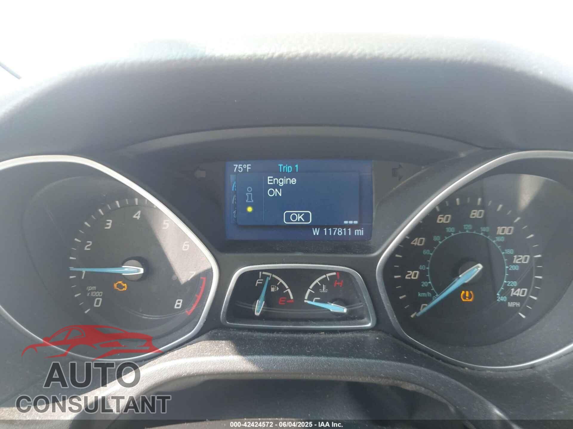 FORD FOCUS 2014 - 1FADP3F29EL222961