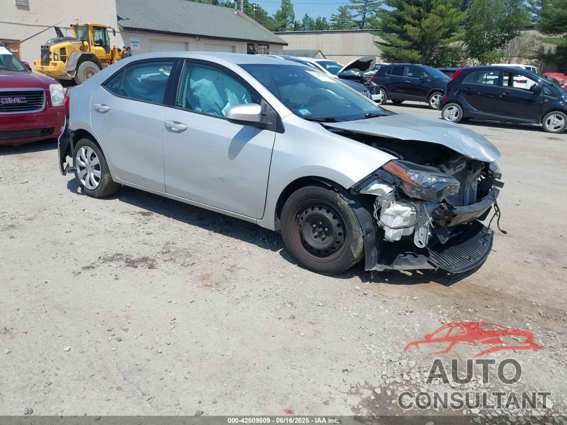 TOYOTA COROLLA 2017 - 2T1BURHE7HC769680