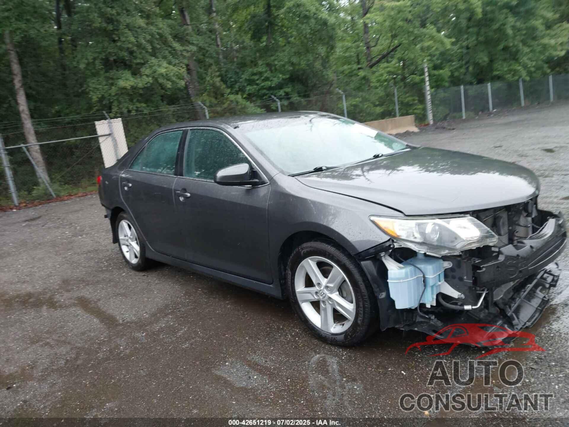 TOYOTA CAMRY 2013 - 4T1BF1FK0DU249401